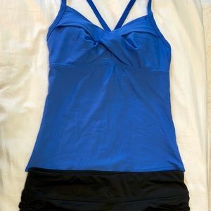 🩱 Athleta Tankini Top and Bottom